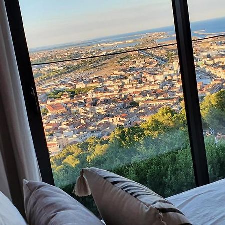 Le Rouquier Studio Terrasse, Vue Exceptionnelle, Climatisation Sete Bagian luar foto